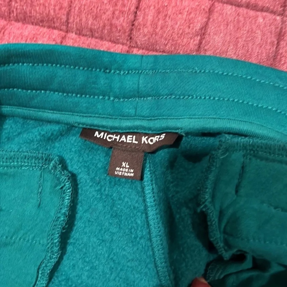 MICHAEL KORS MENS Logo Tape Cotton Blend Shorts